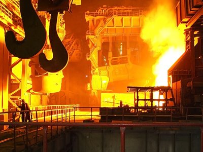 Il existe un risque de décrochage de la fusion de deux grandes entreprises sidérurgiques